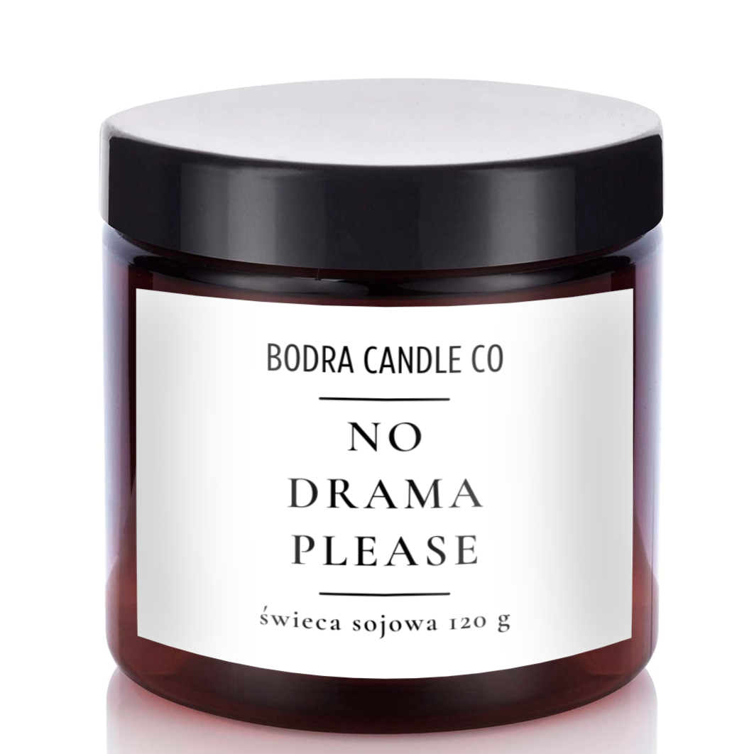 Świeca sojowa zapachowa "No Drama Please"