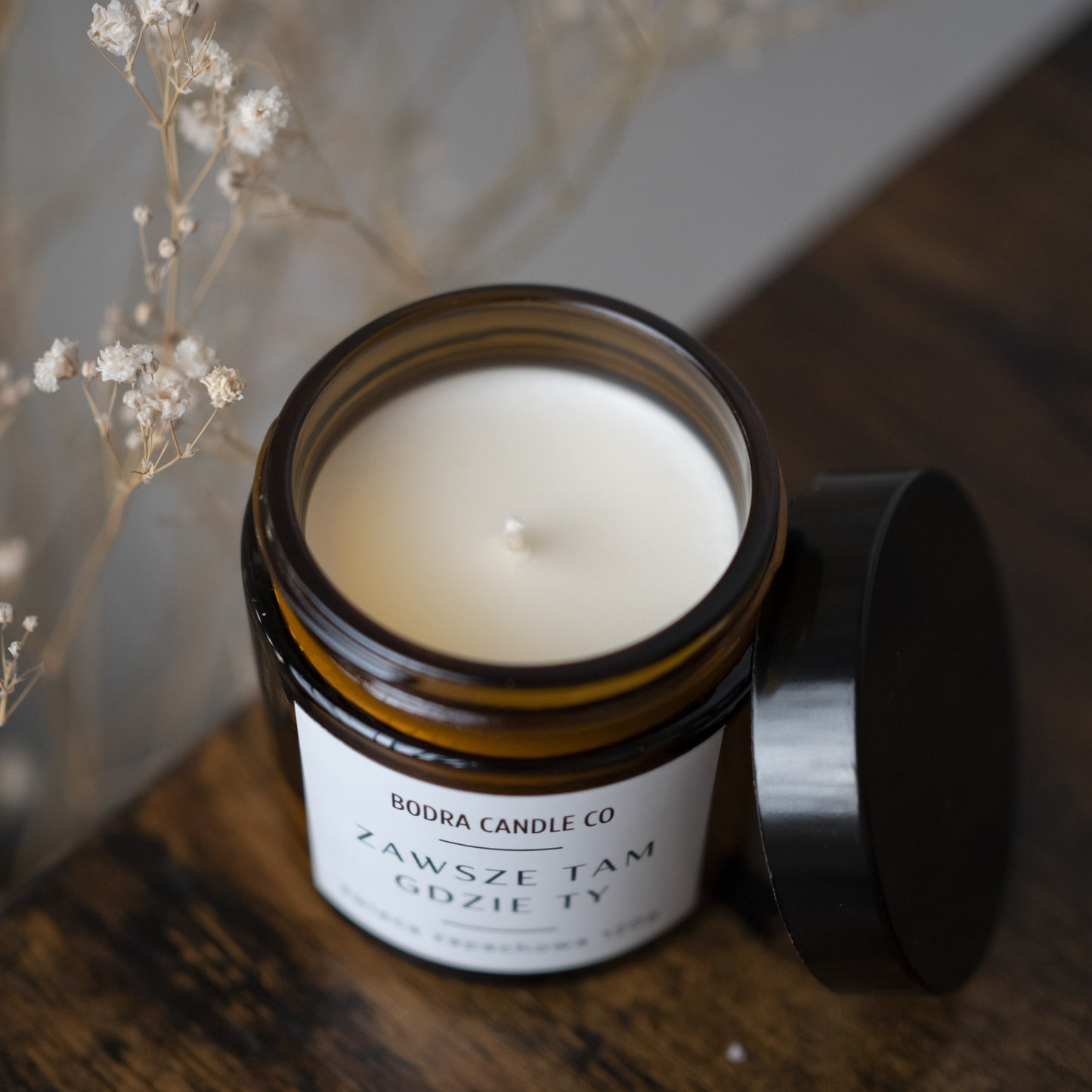 Świeca sojowa zapachowa "Bądź blisko mnie"