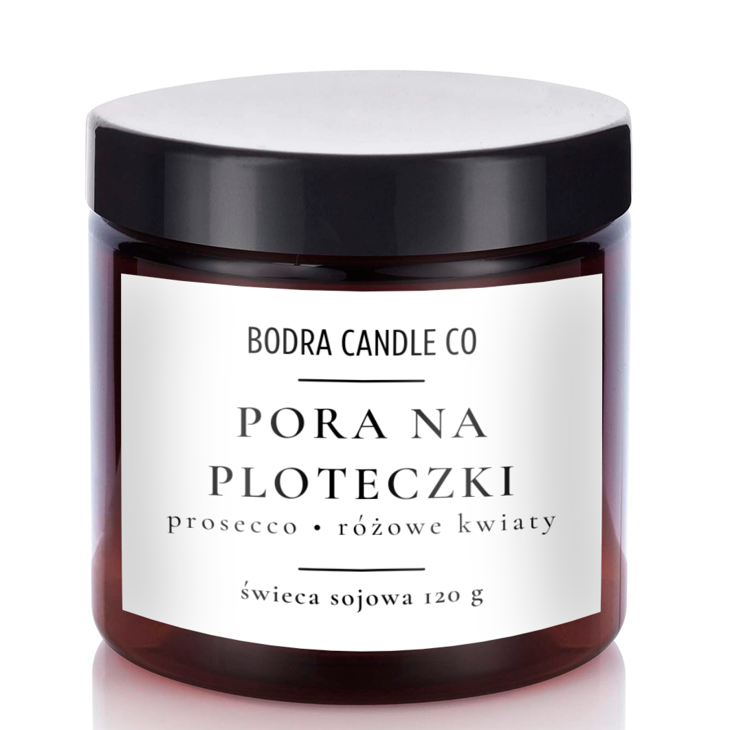 Świeca sojowa zapachowa "Pora na Ploteczki"